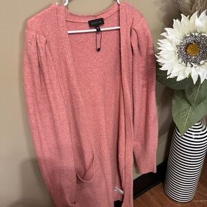 Express Dusty Rose Women's Cardigan